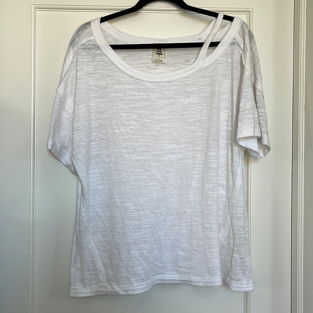 Free People oversized tee - size S/P